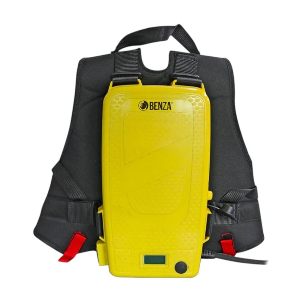 Batería Benza BO155 con arnés incluido, Reparación de batería benza para vareador de aceitunas.