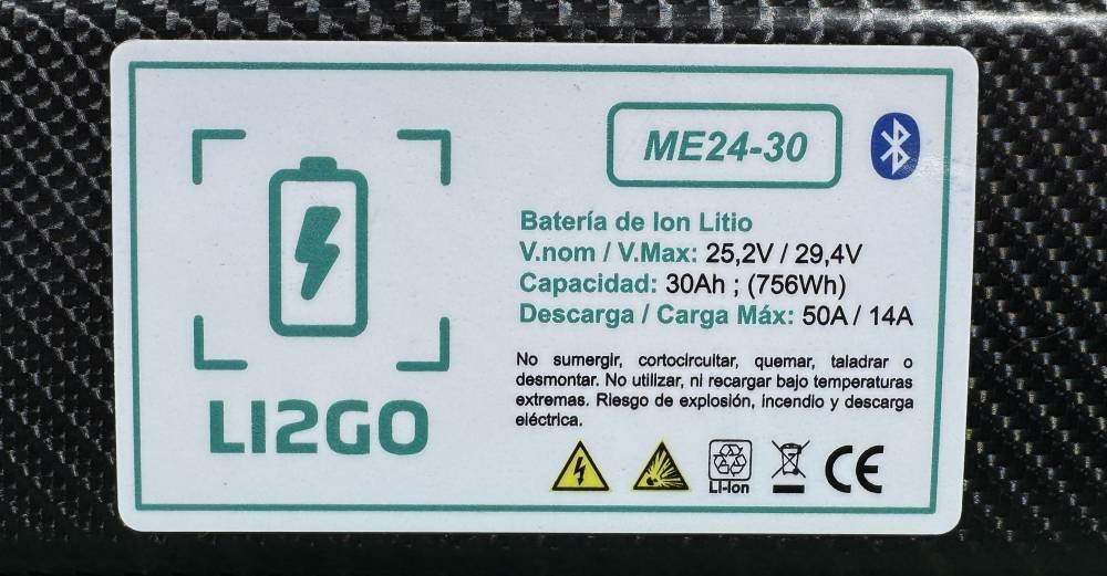 Batería de litio para equipos náuticos ME24-30 - Imagen 5
