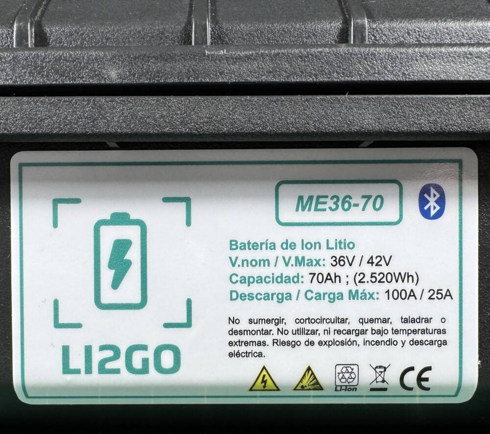 Batería de litio para equipos náuticos ME36-70 - Imagen 9