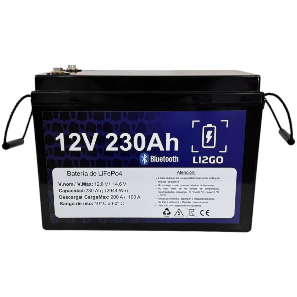 Batería LiFePO4 12V 230Ah - Imagen 2