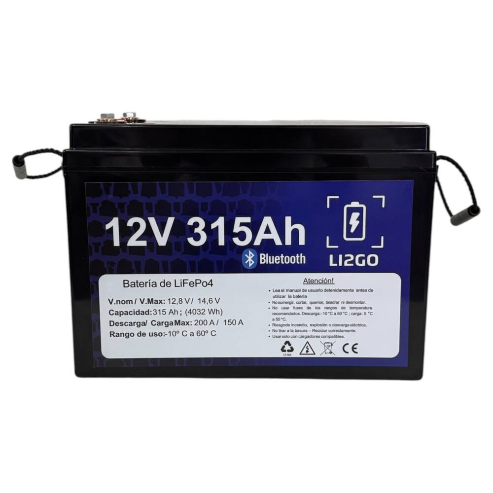 Batería LiFePO4 12V 315Ah