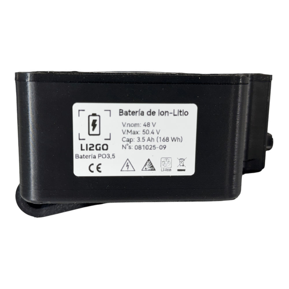 Batería de poda PO3.5 – Compatible con tijera Electrocoup F3010 / F3015 / F3020 (48V 3.5Ah) - Imagen 5