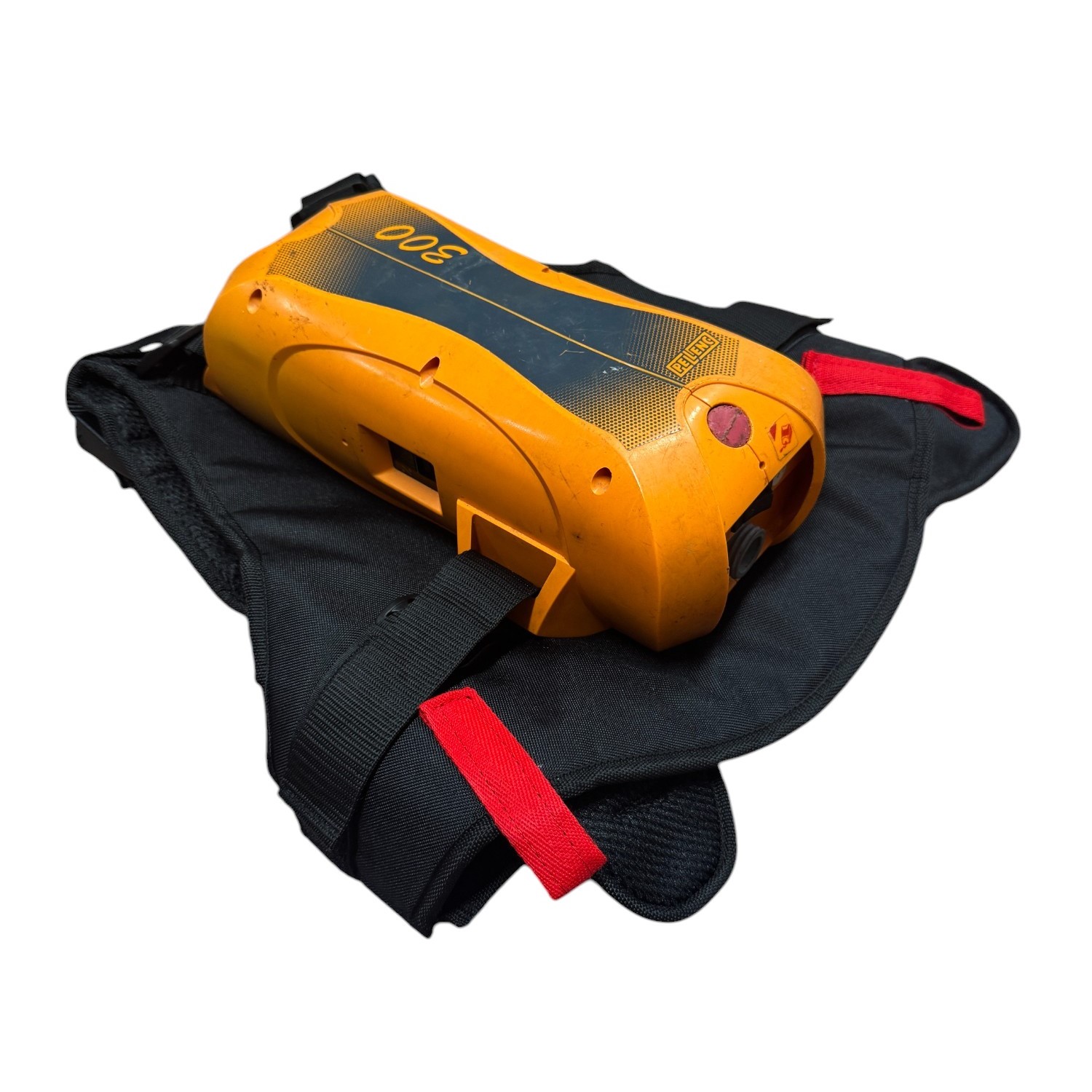 Arnés para baterías compatible con vareadores de aceitunas.