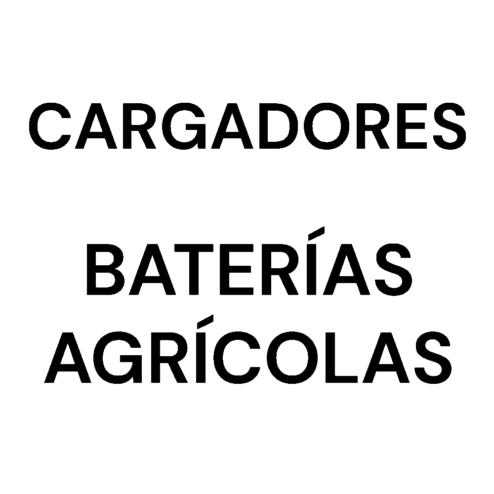 Cargadores Baterías Agrícolas