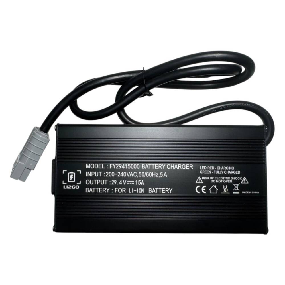 CARGADOR BATERÍAS DE LITIO 29.4V 15A