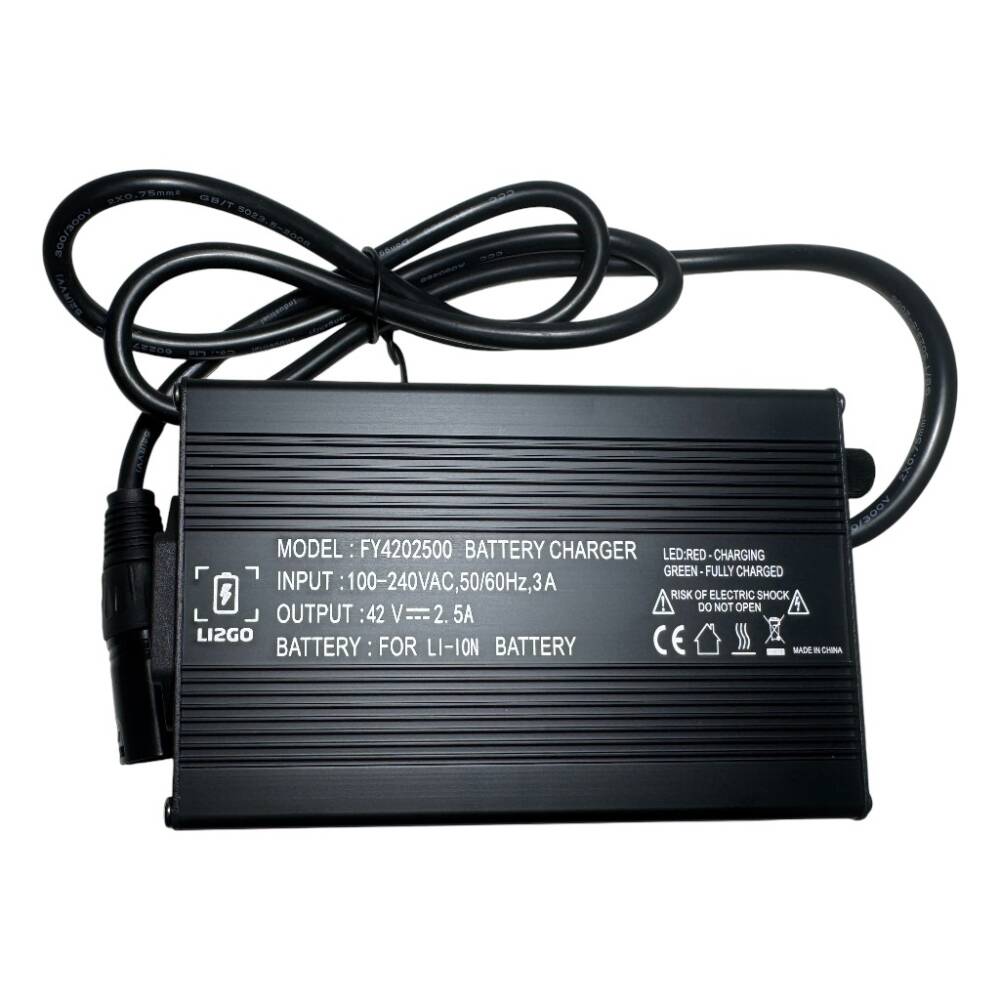 CARGADOR BATERÍAS DE LITIO 42V 2.5A